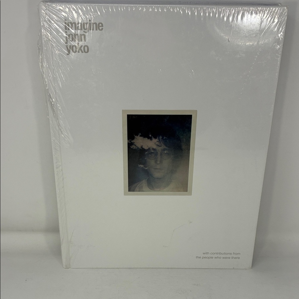 Imagine John Yoko White Photo Book